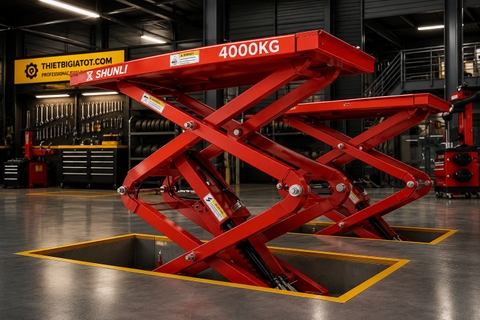 Cầu Nâng Cắt Kéo Lắp Chìm SHL-Y-J-40C