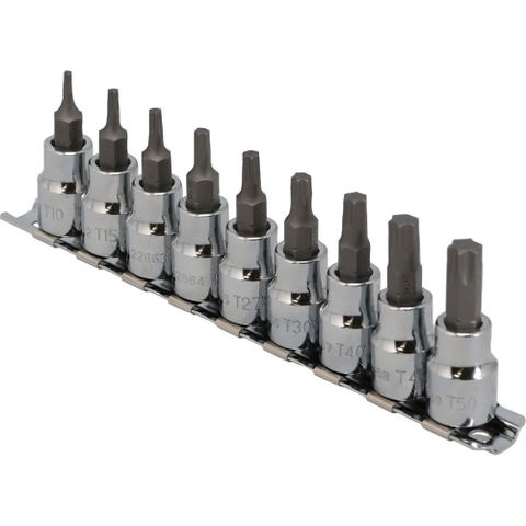 Bộ Đầu Khẩu Torx Signet 22967V T10-T50 3/8"