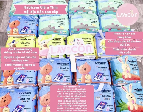 Bỉm Quần Nabizam Ultra Thin