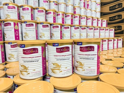 Sữa bột công thức tách béo với Lactoferrin & IgG (hộp 50 gói)
