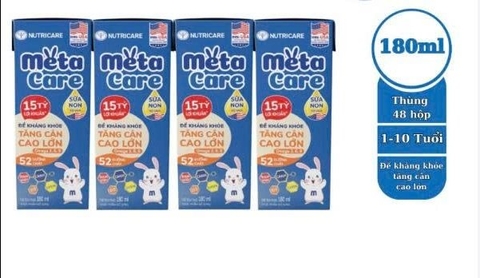 Sữa nước MetaCare 180ml 1y+ ( lốc 4)