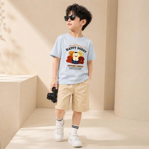 Áo thun bé trai cotton S008 365TYLE - SSBTS26S008