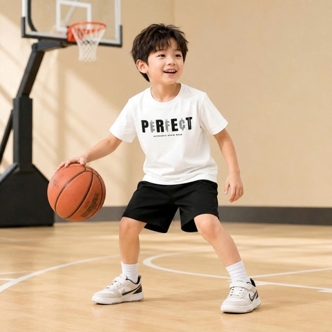 Bộ thun bé trai cotton S007 365TYLE - SBSE26S007