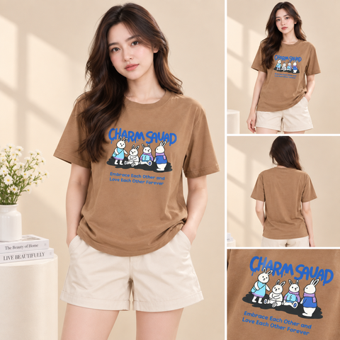 Áo thun nữ cotton S018 365STYLE - SWTS26S018