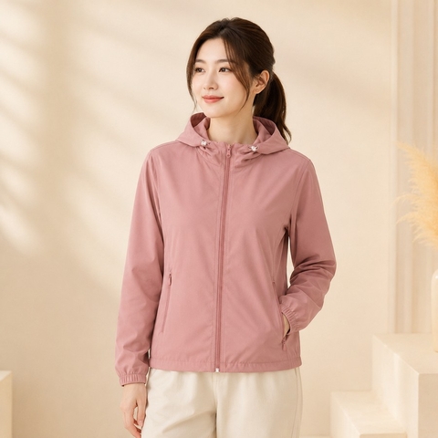 Áo khoác nữ chống tia UV S001 NABEFA - NWJK26S001