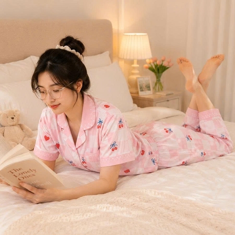 Bộ lụa nữ QDNT S004 365STYLE - SWSE26S004