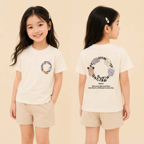 Áo thun bé gái cotton S004 365TYLE - SGTS26S004