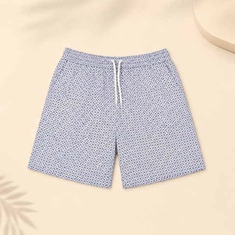 ( Giao màu ngẫu nhiên ) Quần short nam lưng thun có túi N002AB NABEFA - NUSH26S002AB