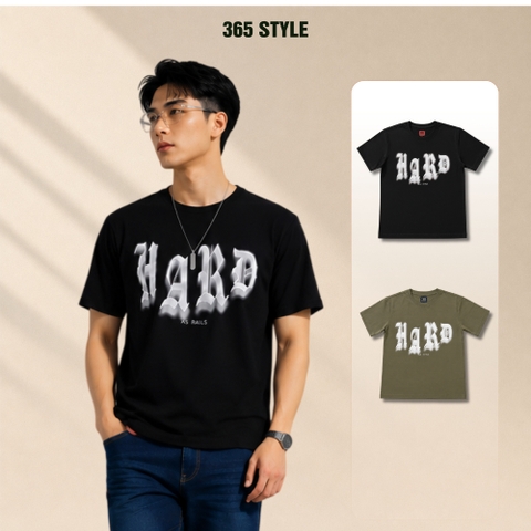 Áo Thun Nam HARD Chất Cotton, Thiết Kế Năng Động S001 - 365 STYLE
