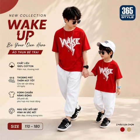 Áo thun bé trai Cotton S001 365STYLE SBTS26S001