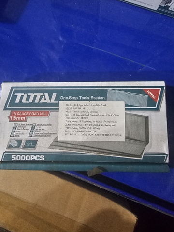 Đinh bấm thẳng Total