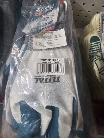 Găng tay cao su XL Total TSP13106-XL