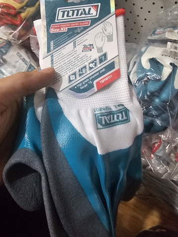 Găng tay phủ Nitri size XL Total (12đ/Bịch) TSPNF01