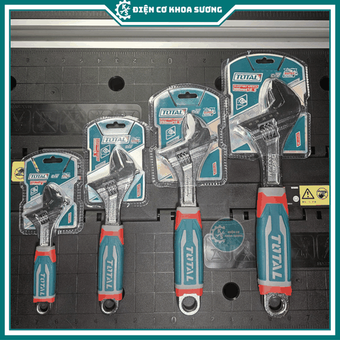 Mỏ lết cán nhựa xịn Total