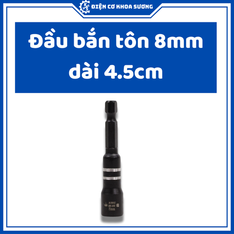 Đầu bắn tôn, đầu siết tôn, đầu chụp tôn 8mm - 14mm Kingblue - Hàng chính hãng
