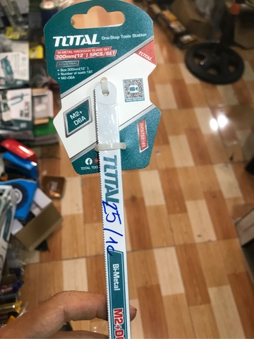 Bộ 5 lưỡi cưa sắt hợp kim 18T Total THTKT58185