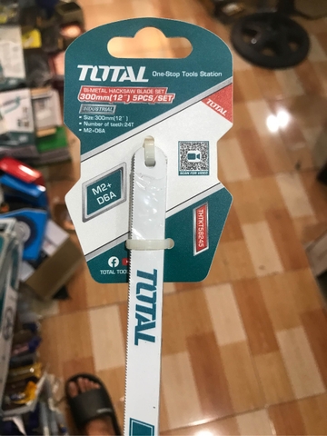 Bộ 5 lưỡi cưa sắt hợp kim 24T Total THTKT58245