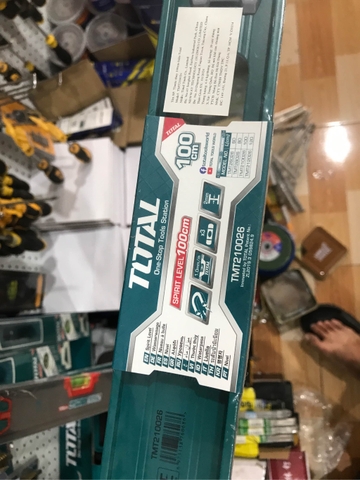 Thước thủy 100cm TOTAL TMT210026