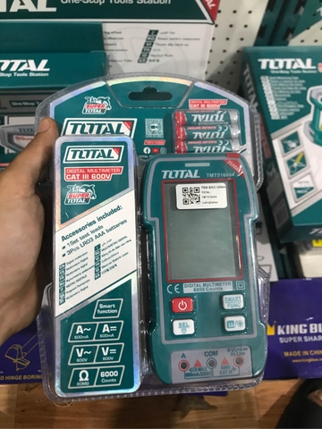 Đồng hồ vạn năng kỹ thuật số  Total TMT516004