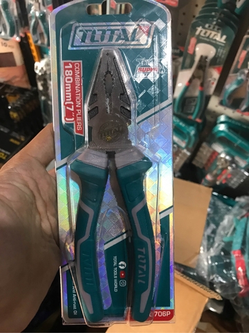 Kềm răng 7''/180mm Total THT110706P