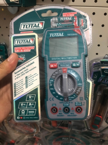 Đồng hồ vạn năng kỹ thuật số Total TMT536002