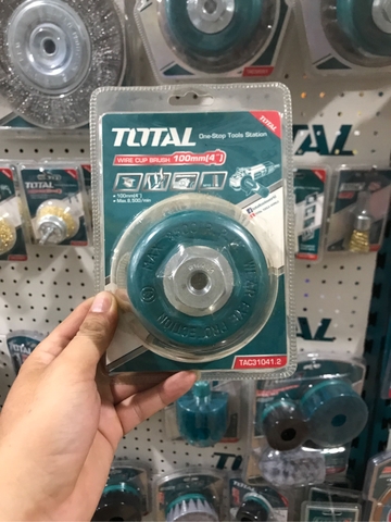 Chén cước thẳng, Chén cước thép xoắn TOTAL
