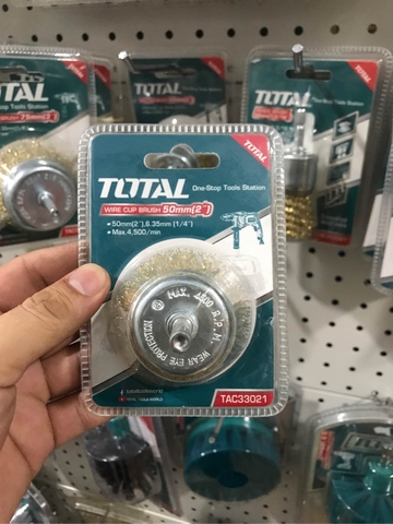 Chén cước có cán dành cho máy khoan Total