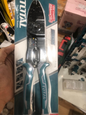 Kềm tuốt dây điện 8.5''/ 215mm, 10''/ 254mm TOTAL THT15851, THT15101