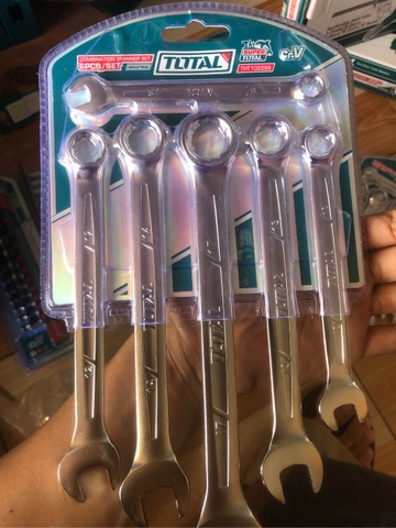 Bộ 6 cờ lê vòng miệng Total THT102266