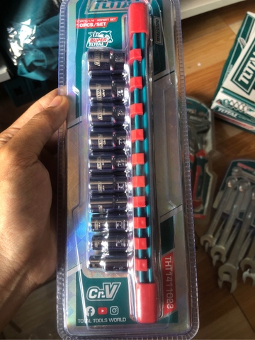 Bộ 10 đầu tuýp 1/4