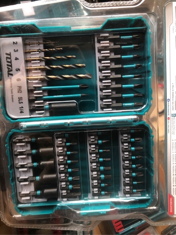 Bộ 45 mũi siết vít Total TACSDL24502