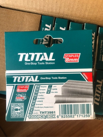 Đinh ghim bấm Total