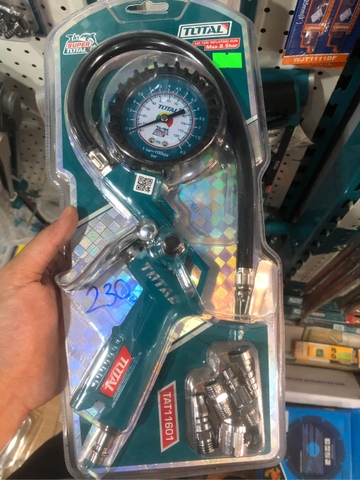 Súng bơm lốp xe ô tô dùng khí TOTAL TAT11601