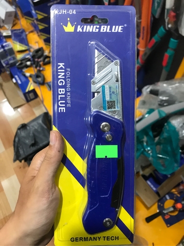 Dao rọc giấy đa năng, rọc cáp đa năng Kingblue KJH-04, thép SK4 - Hàng chính hãng