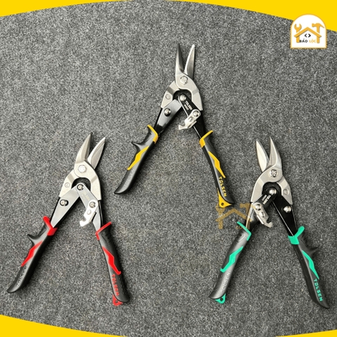 Kéo Cắt Tôn Mũi trái/Mũi Thẳng/Mũi phải 10''250mm Tolsen  30021/30022/30023 thép CR-V dụng cụ chuyên cắt những tấm tôn i