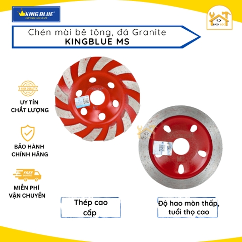 Chén Mài KingBlue MS Chất lượng theo tiêu chuẩn Đức - Chuyên mài bê tông, đá Granite