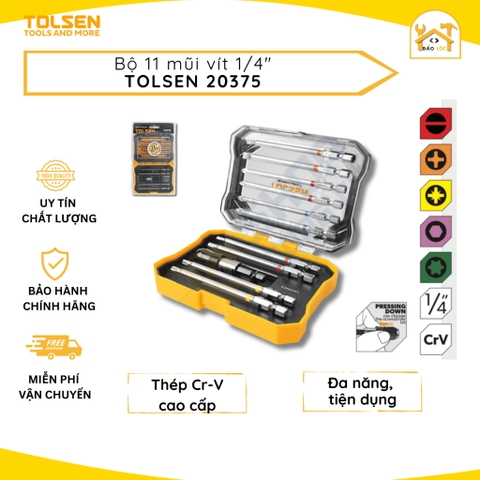 Bộ 11 mũi vít 1/4