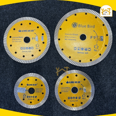 Lưỡi cắt đa năng KingBlue F1 cắt được cả khô và ướt, đạt chuẩn ISO9001-2000