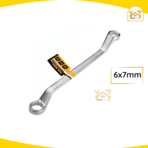 Chìa khoá, cờ lê vòng vòng (6x7mm - 21x23mm) Tolsen 15871 - 15879 - Hàng chính hãng.