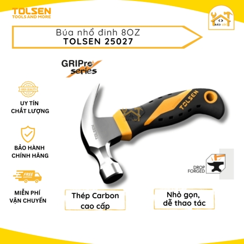 Búa lùn, búa sừng dê mini 8OZ 226G Tolsen 25027 - Hàng chính hãng.