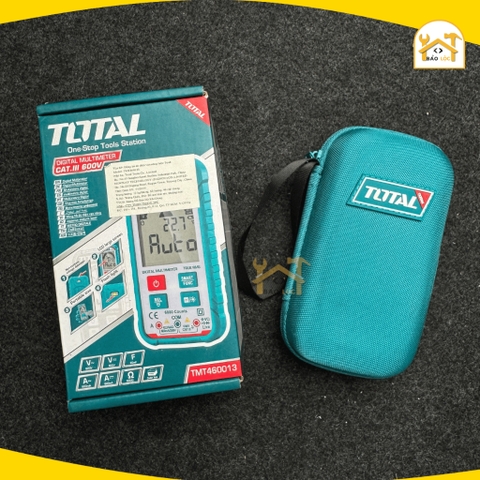 Đồng hồ đo điện màn hình rộng TOTAL TMT460013 - Hàng chính hãng.