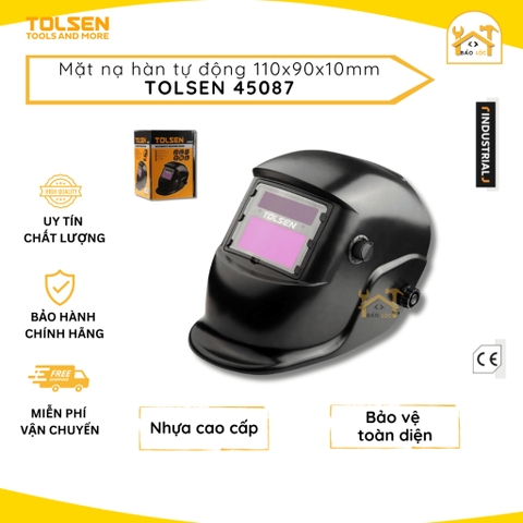 Mặt nạ hàn tự động cao cấp Tolsen 45087 - Hàng chính hãng.