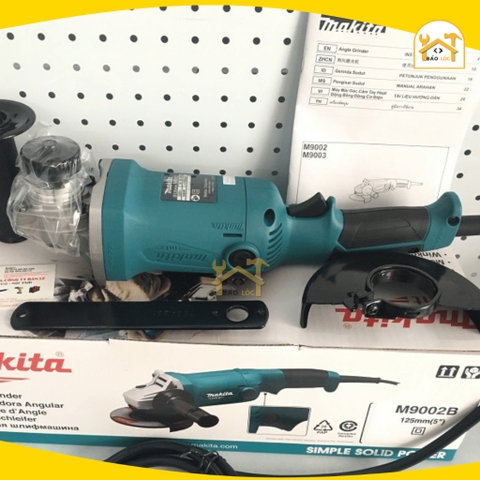Máy Mài Góc Makita M9002B (1050W-125MM) - Công Tắc Bóp - Hàng Chính Hãng