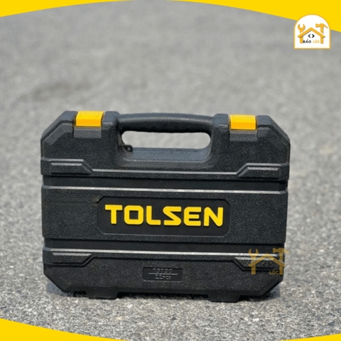 Bộ đầu tuýp 1/2, bộ đồ nghề sửa xe 22 chi tiết Tolsen 15139 - Hàng chính hãng