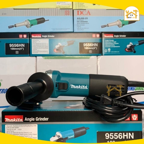 Máy Mài Makita 840W 9556HN, Lưỡi 110mm, Công Tắc Trượt, Mô Tơ Đồng, Đủ Phụ Kiện, Chính Hãng, BH 6T