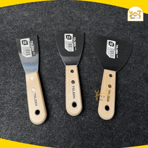 Dụng cụ sủi cán gỗ TOLSEN đủ các cỡ từ 35-50-75-100mm 40201/40202/40204/40205 - Hàng chính hãng.