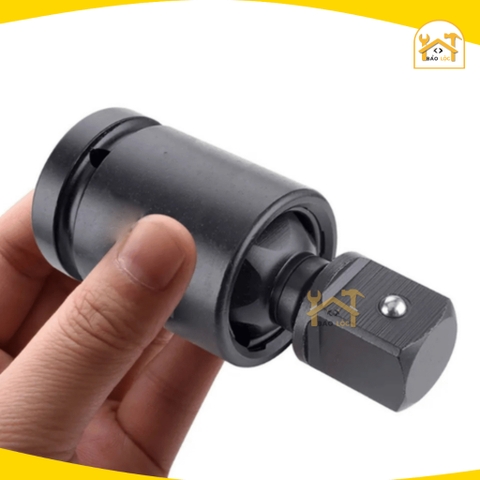 Đầu nối lắc léo đen công nghiệp 1/2 TOLSEN 18288-Đầu tuýp lắc léo cho máy bulong