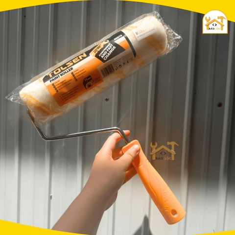 Cọ lăn sơn sọc đôi cao cấp Tolsen 40075 10″ 250mm - Hàng chính hãng.