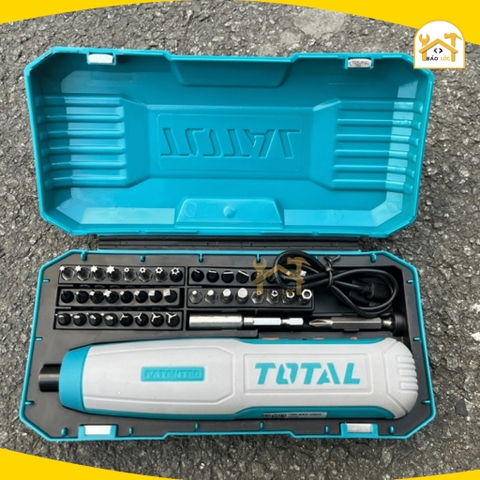 Máy siết vít dùng pin 4V chuôi lục giác 1/4 TOTAL TSDLI0406 hàng chính hãng