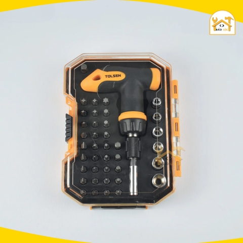 Bộ tua vít, dụng cụ đa năng 41PC TOLSEN 2003, Bộ tuýp vặn cao cấp chuyên nghiệp thép CrV cao cấp, bộ dụng cụ gia đình.
